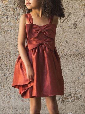 Brand New NoraLee Red Bow Dress